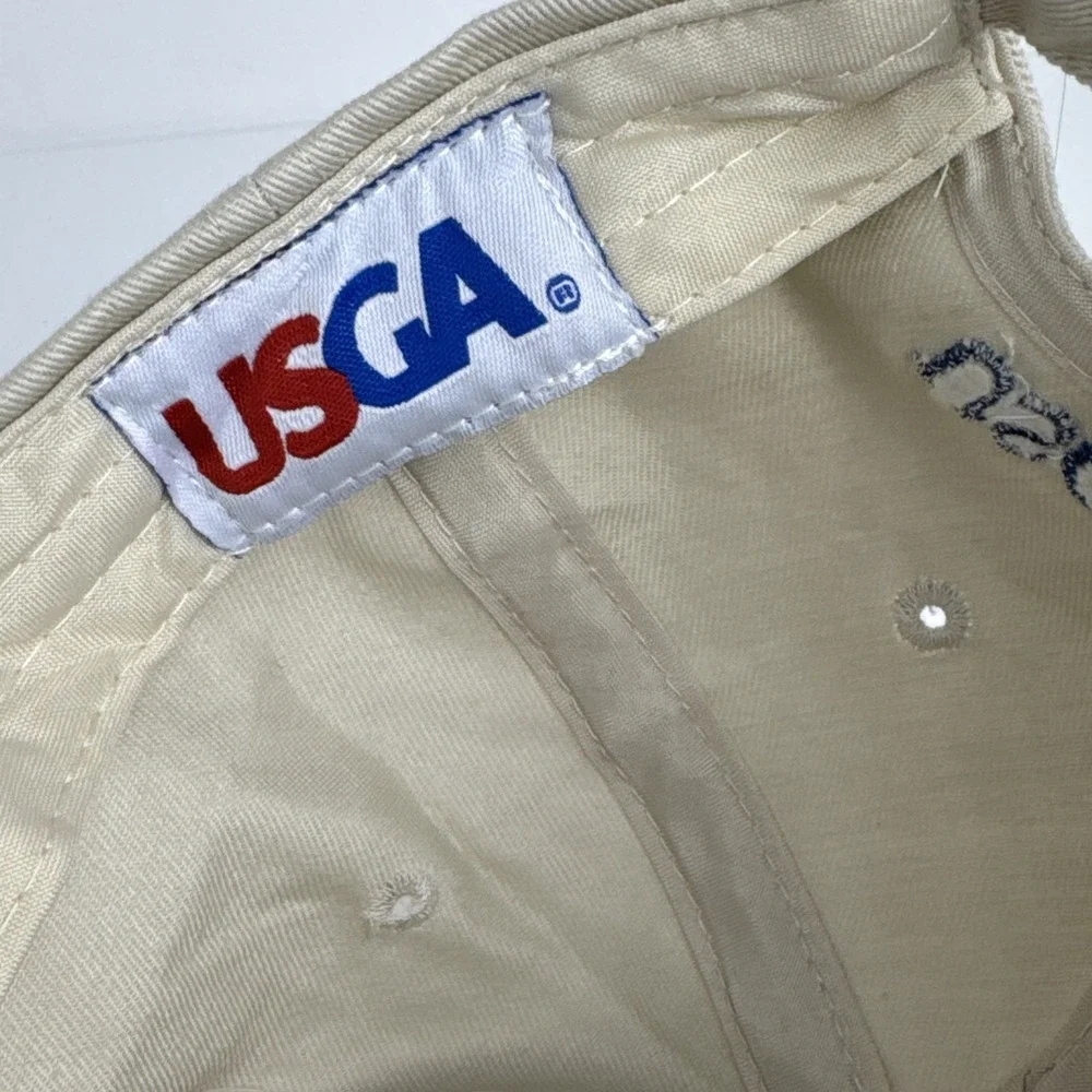 US‎ Open Winged Foot 2006 Golf Baseball Cap Hat Beige Adjustable USGA - Picture 6 of 7